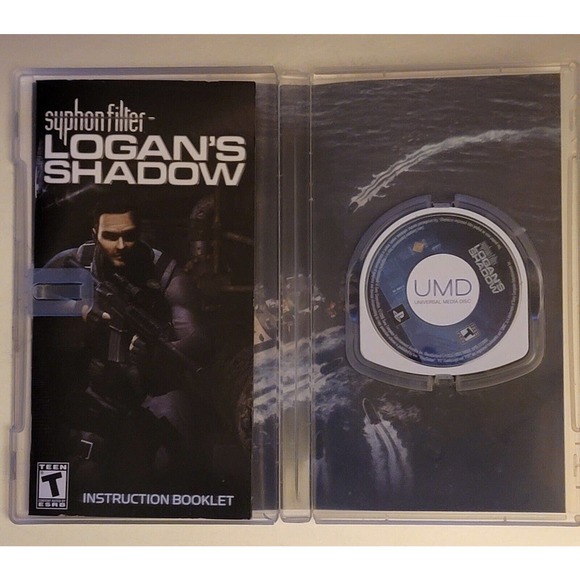 Syphon Filter: Logan's Shadow (PSP, 2007) Complete CIB Manual - Picture 3 of 5
